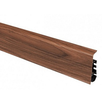 Плинтус ПВХ Arbiton Indo 70 мм 13 Орех Рубра 2500х70х26 мм